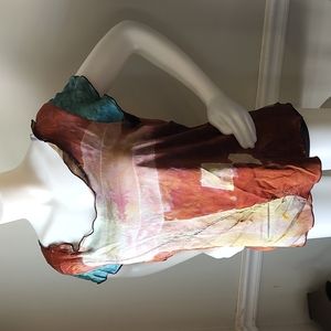 Artisan Handmade Silk Top Jennythreads Asheville NC